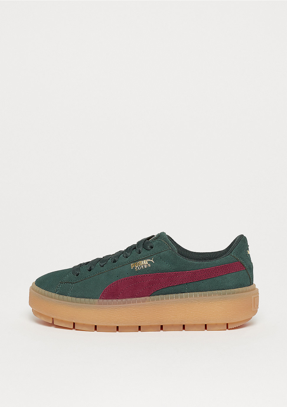Platform Trace green gables-cordovan gum8-gold Platform Trace green gables-cordovan gum8-gold